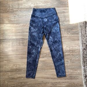 Gymshark 🦈 Blue Tie-Dye Leggings